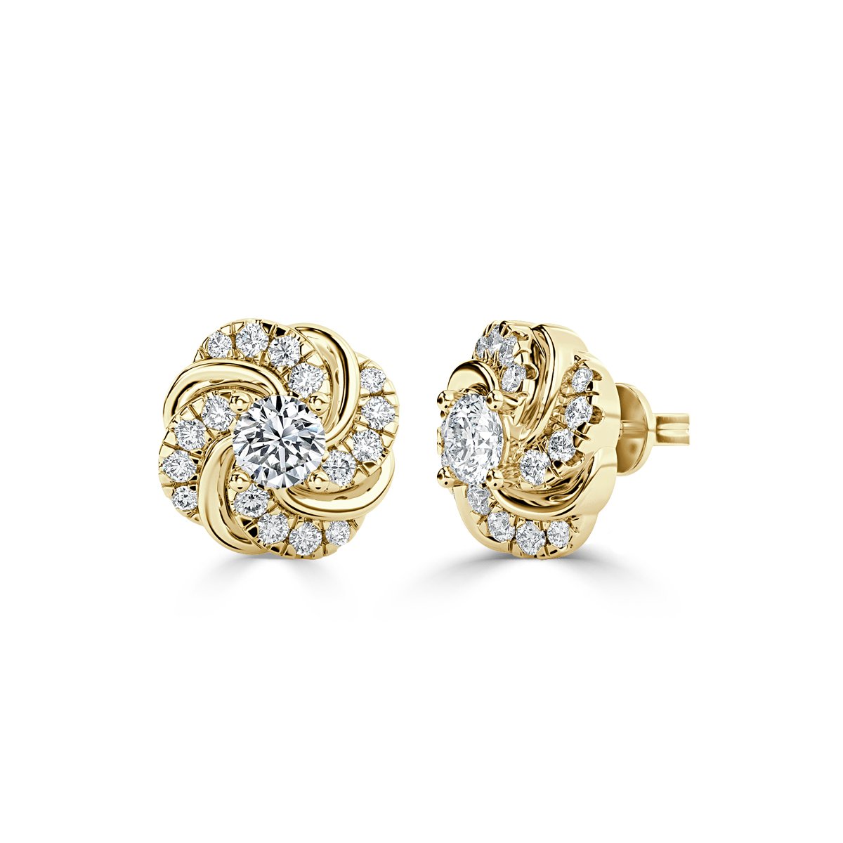 Stud Diamond Earrings