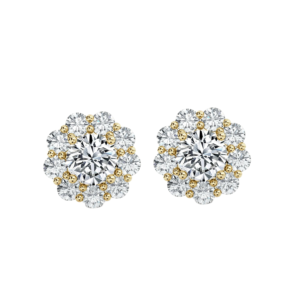 Stud Diamond Earrings