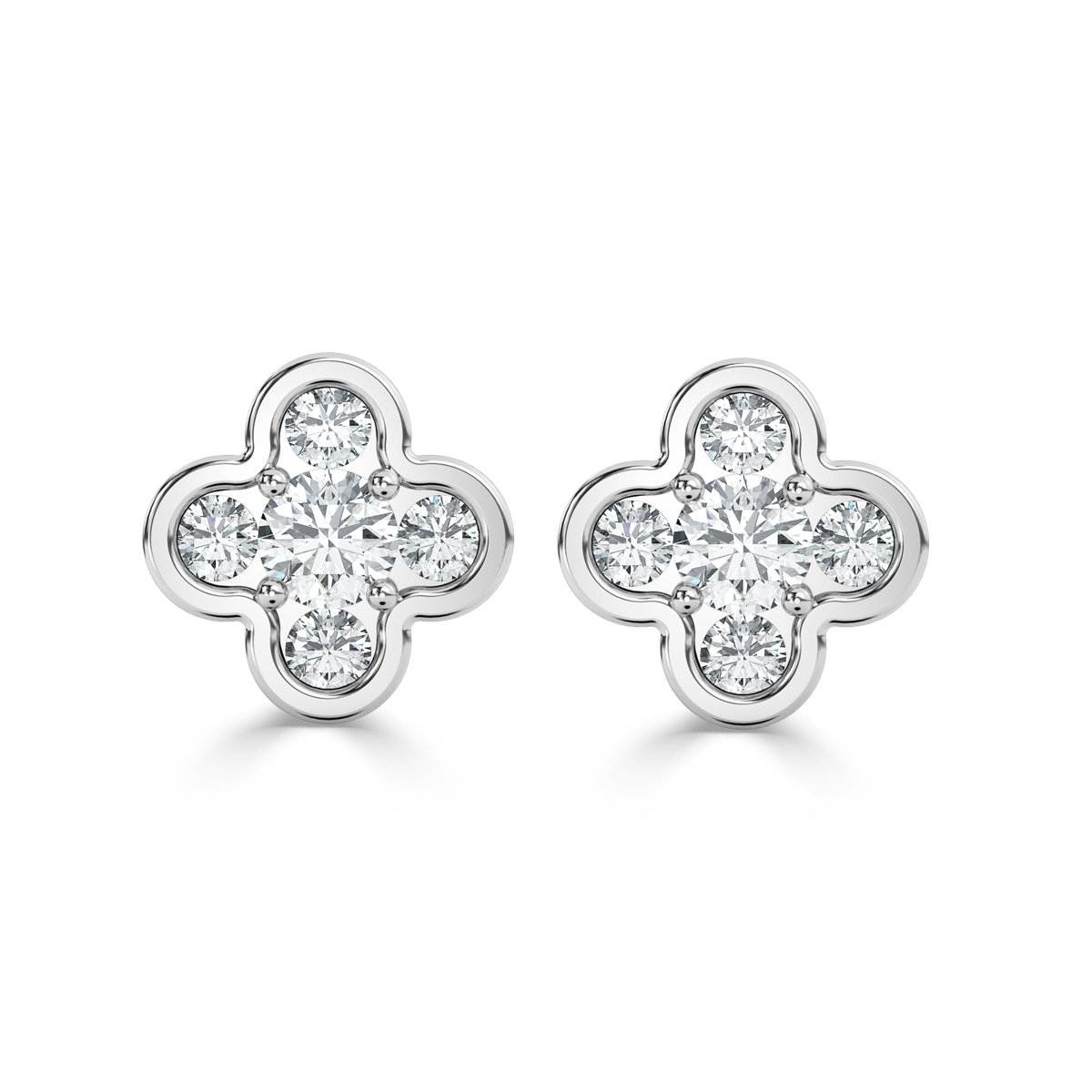 Stud Diamond Earrings