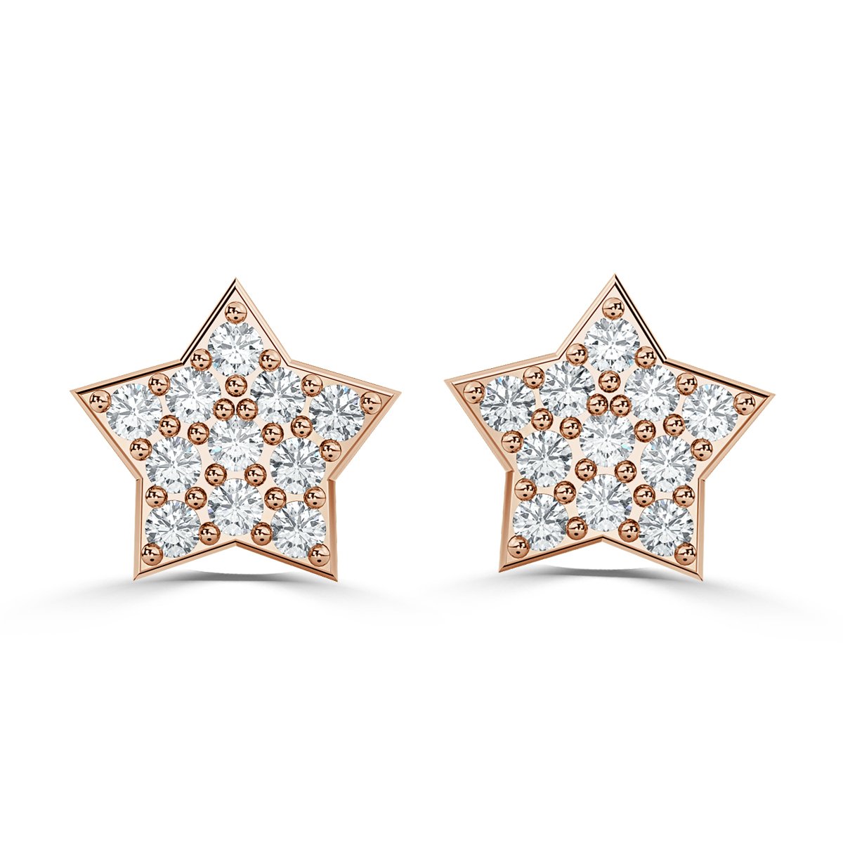 Stud Diamond Earrings
