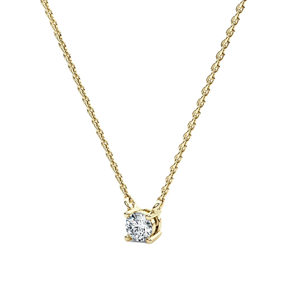 Solitaire Diamond Pendant