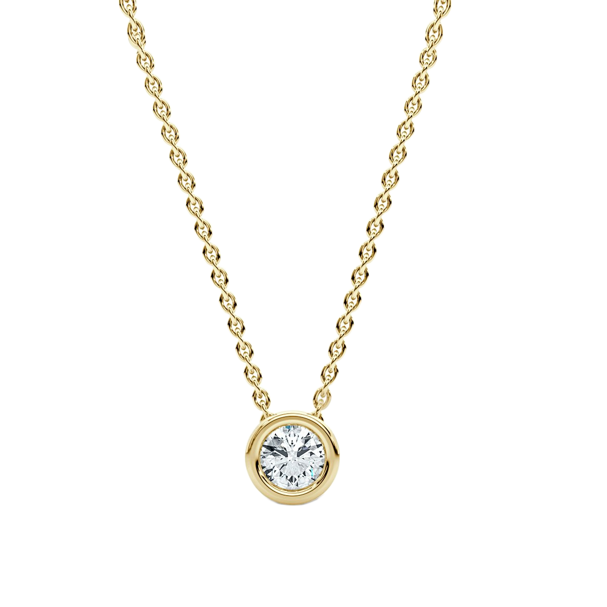 Solitaire Diamond Pendant