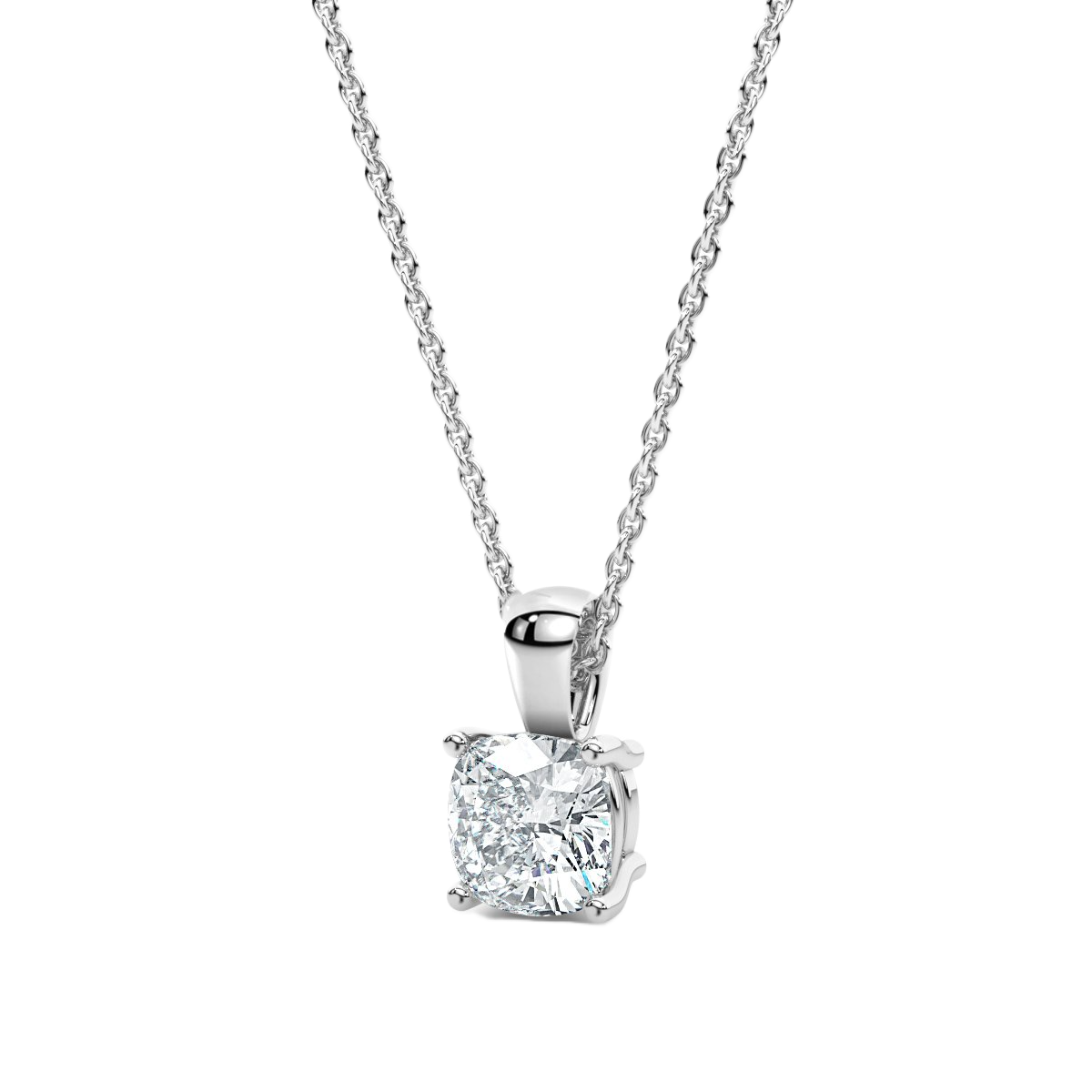 Solitaire Diamond Pendant