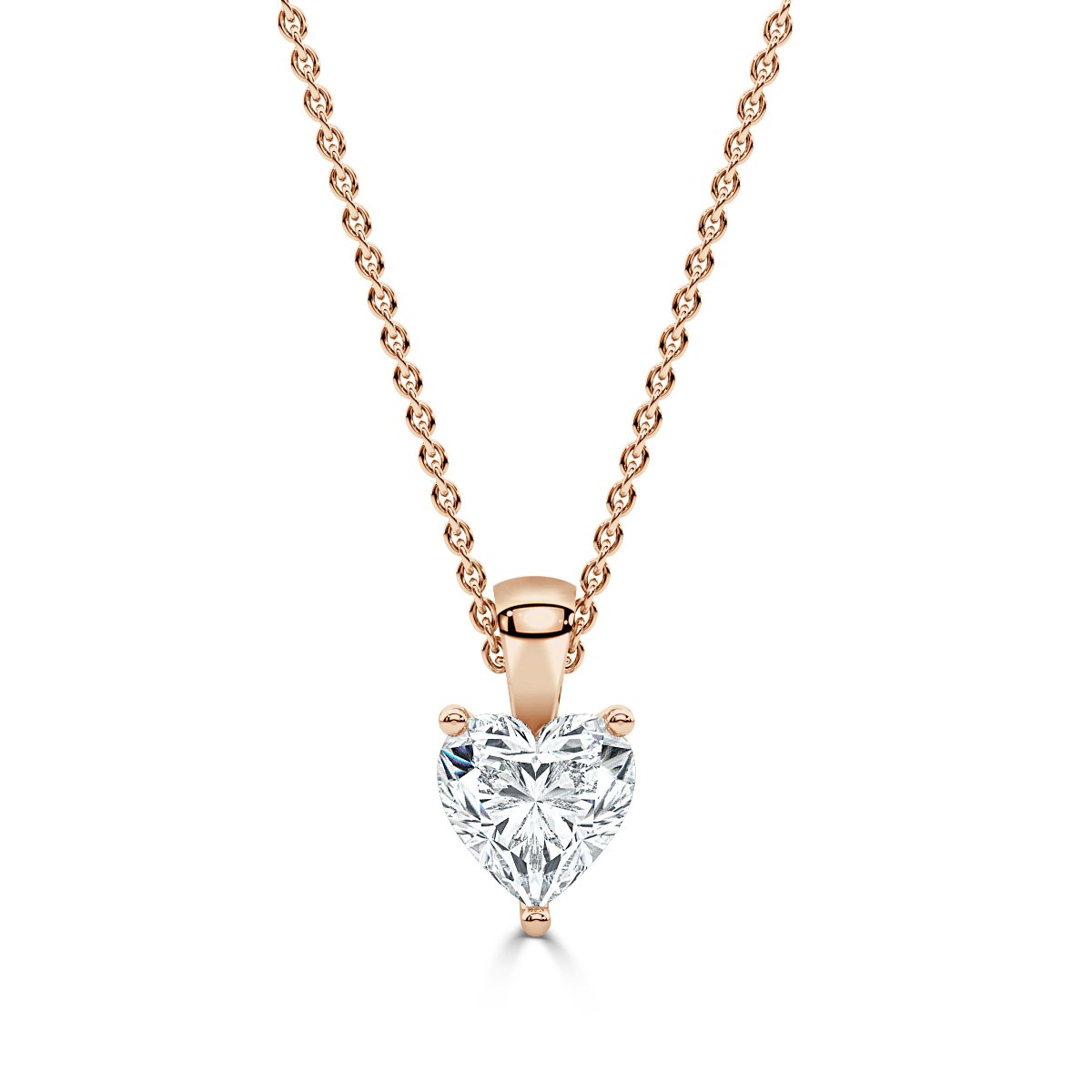 Solitaire Diamond Pendant