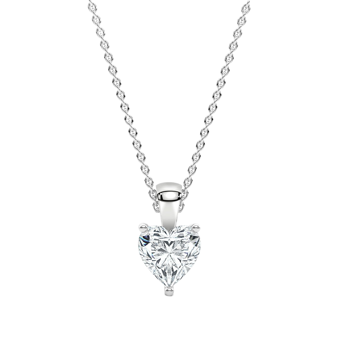 Solitaire Diamond Pendant