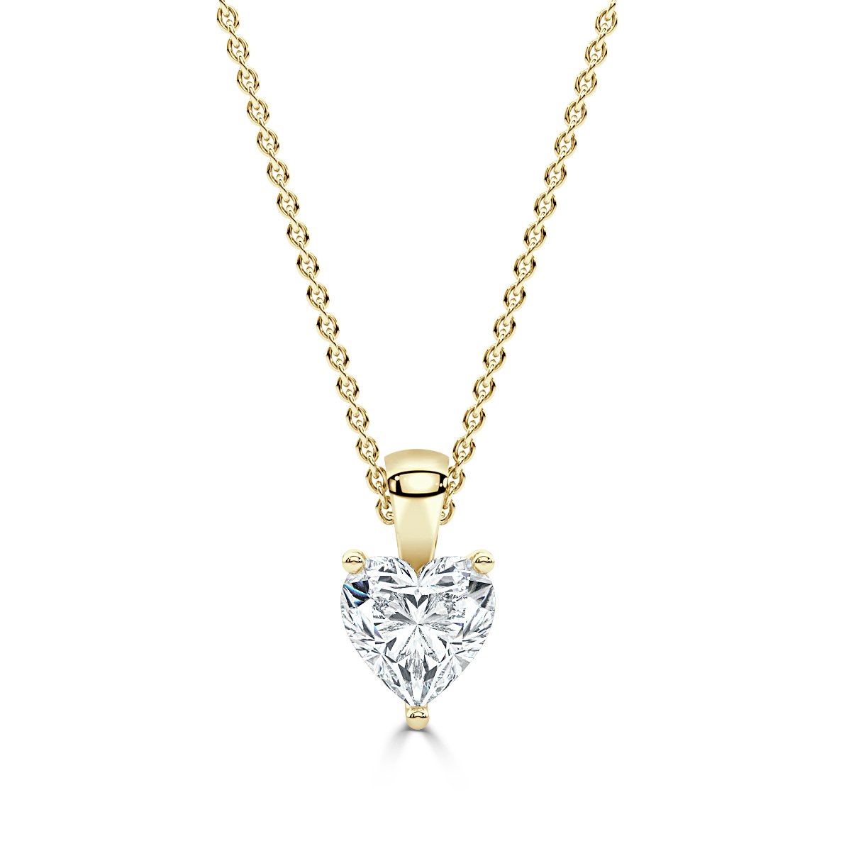 Solitaire Diamond Pendant