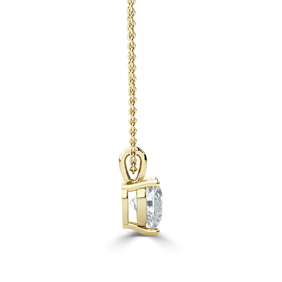 Solitaire Diamond Pendant