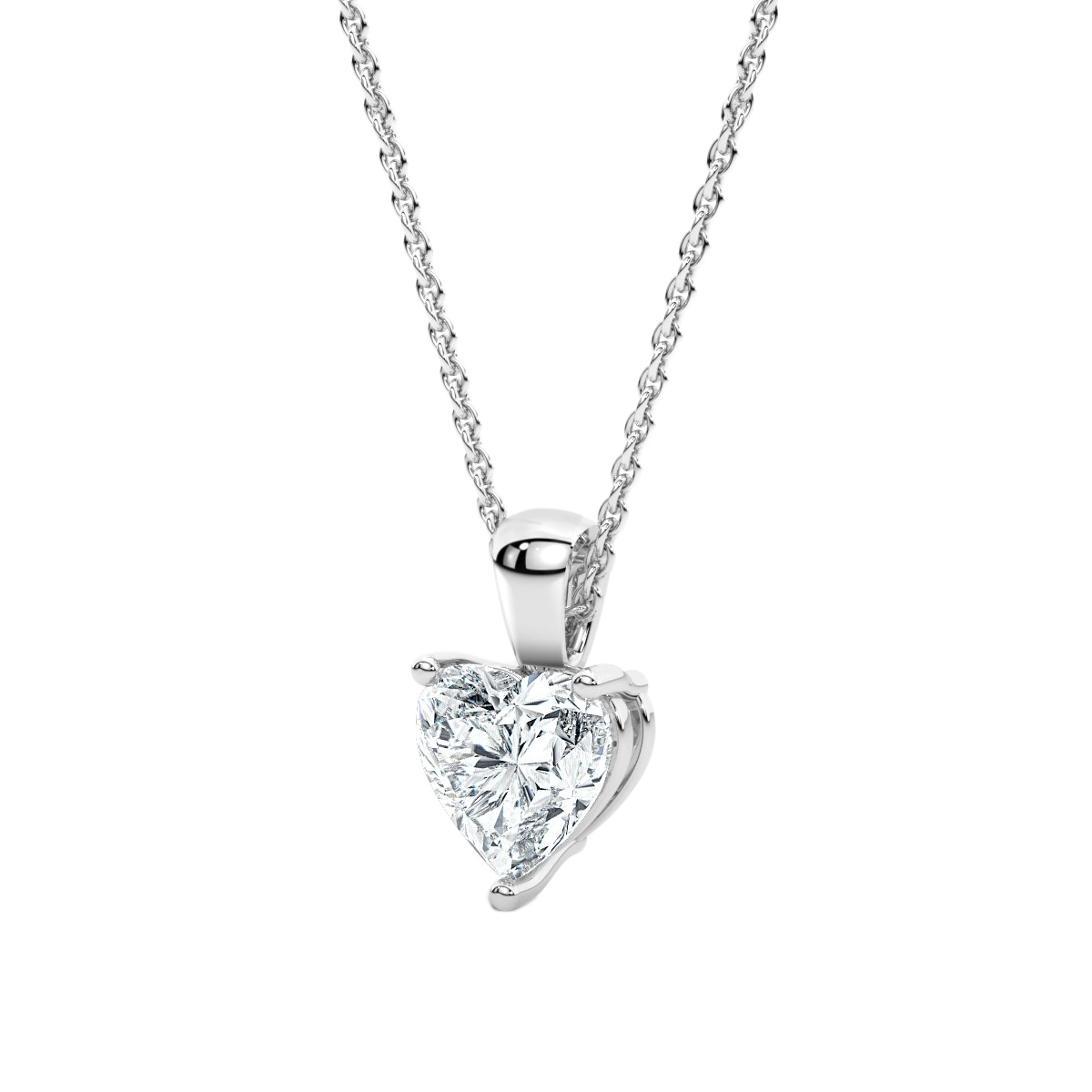 Solitaire Diamond Pendant