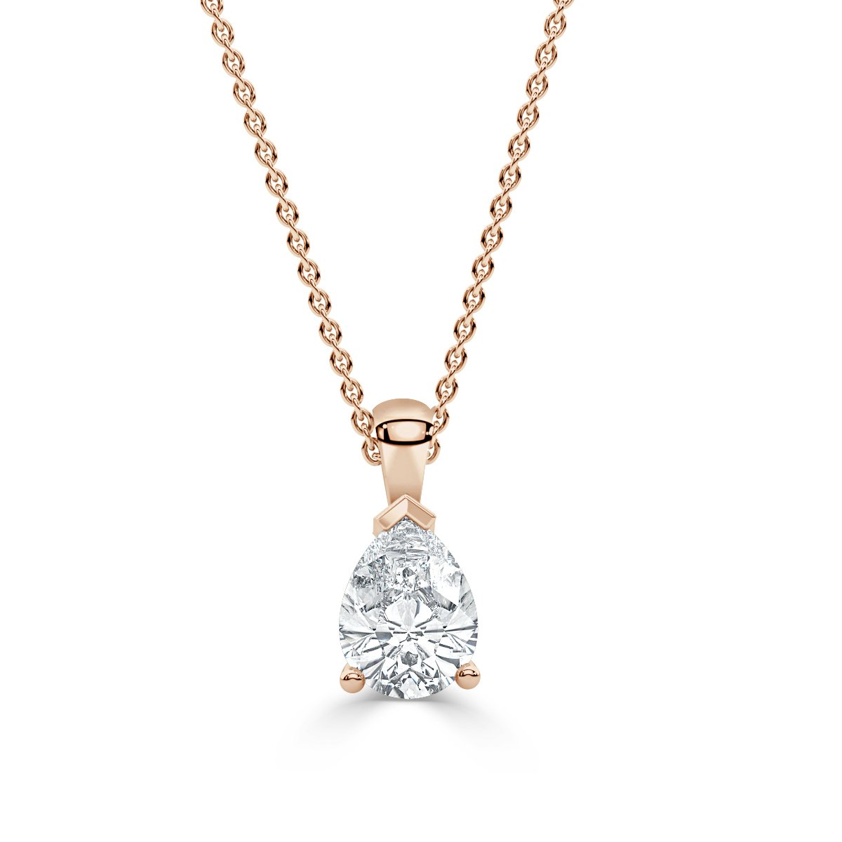 Solitaire Diamond Pendant