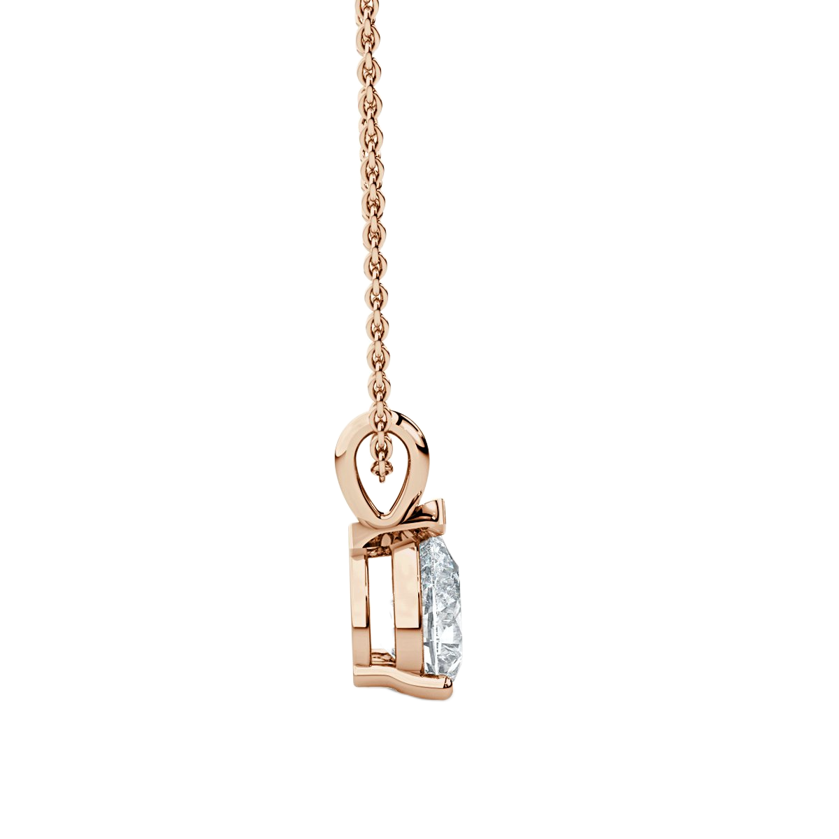 Solitaire Diamond Pendant