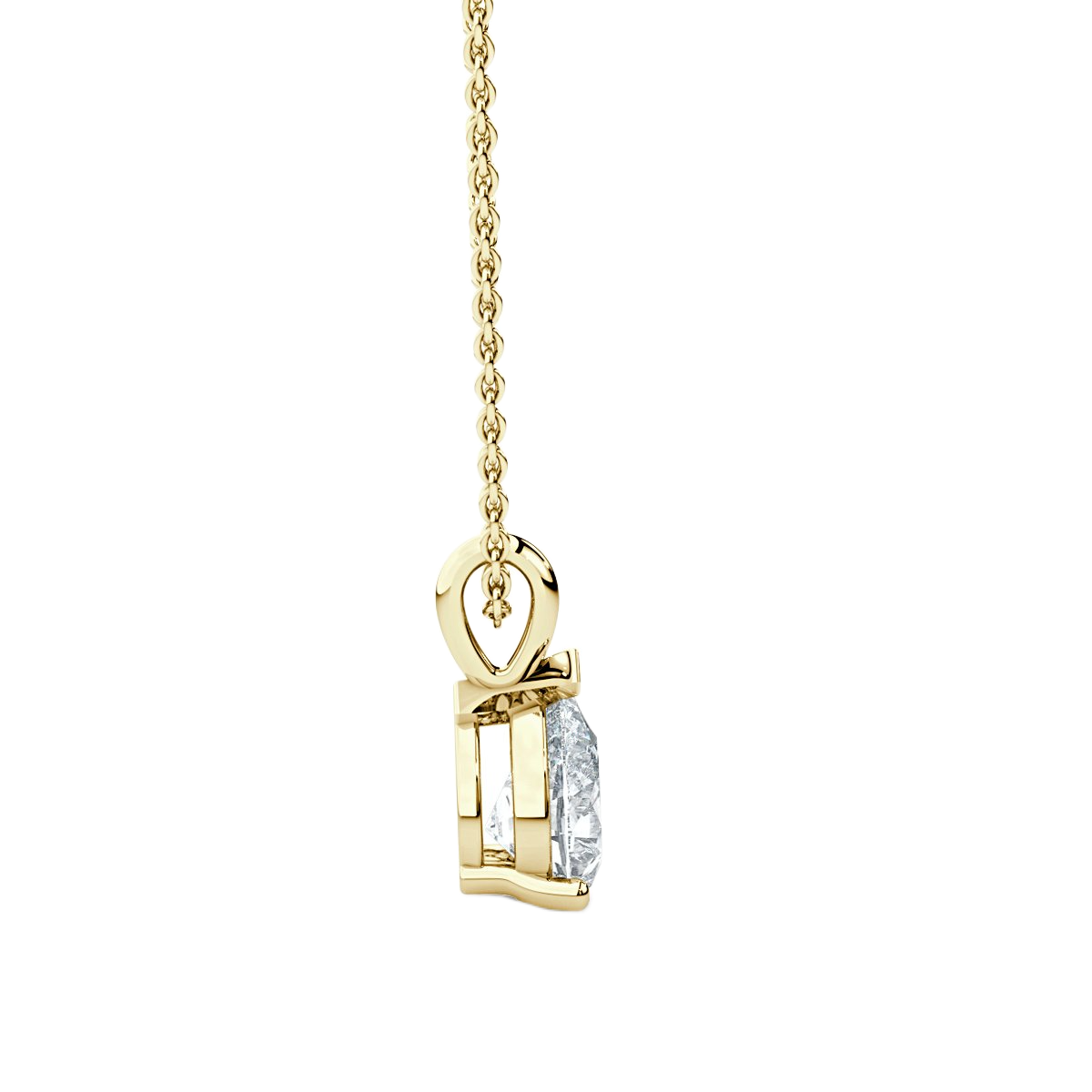 Solitaire Diamond Pendant