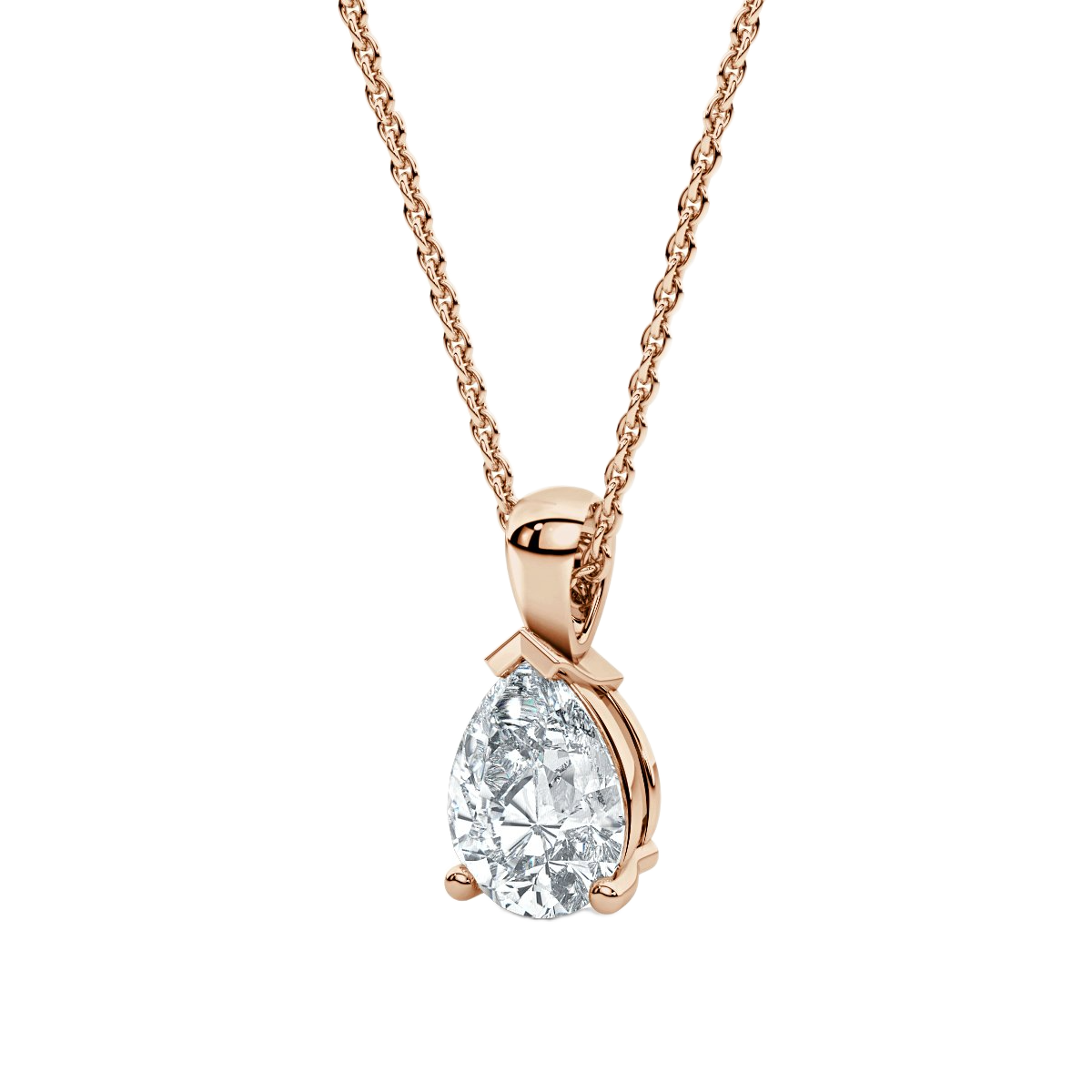 Solitaire Diamond Pendant