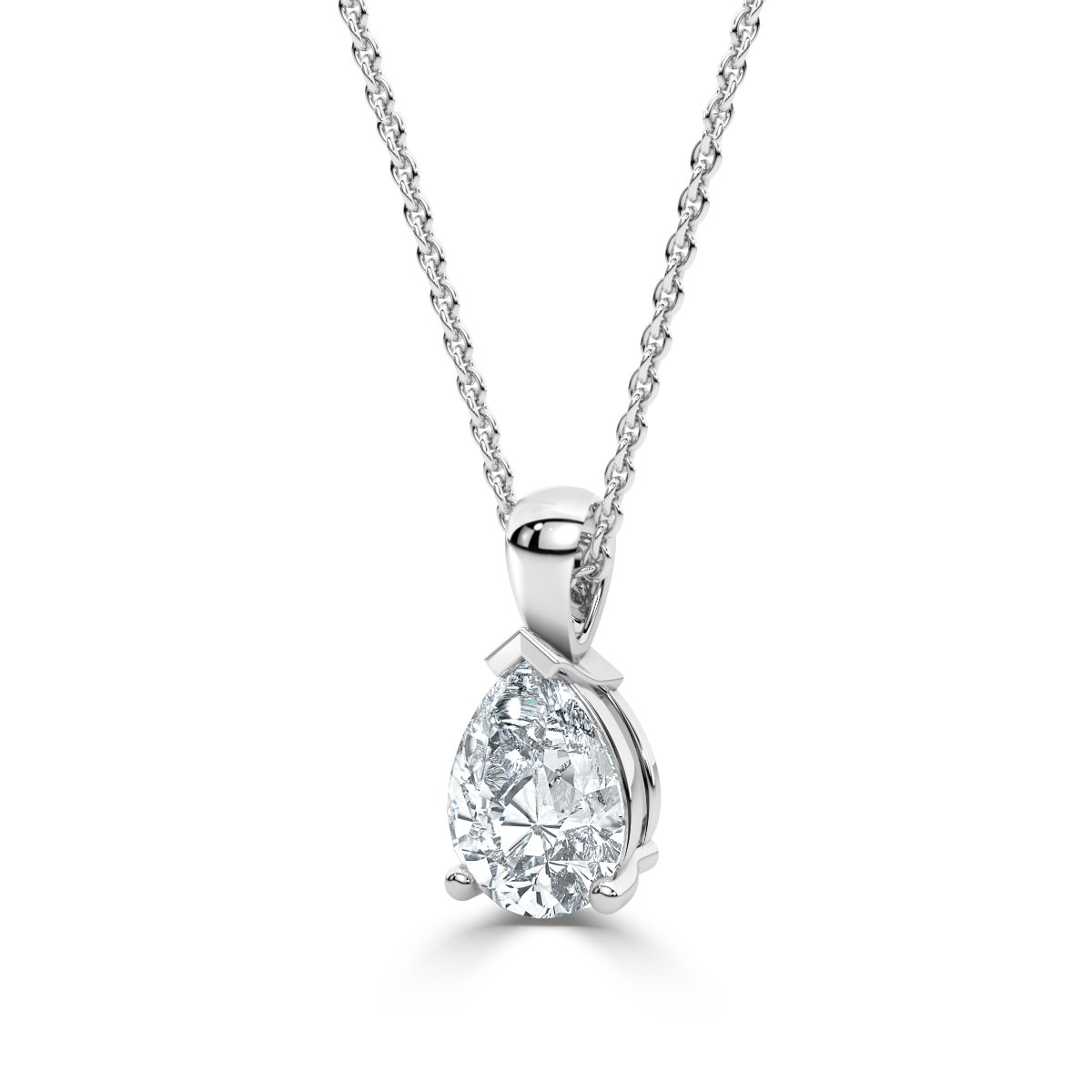 Solitaire Diamond Pendant