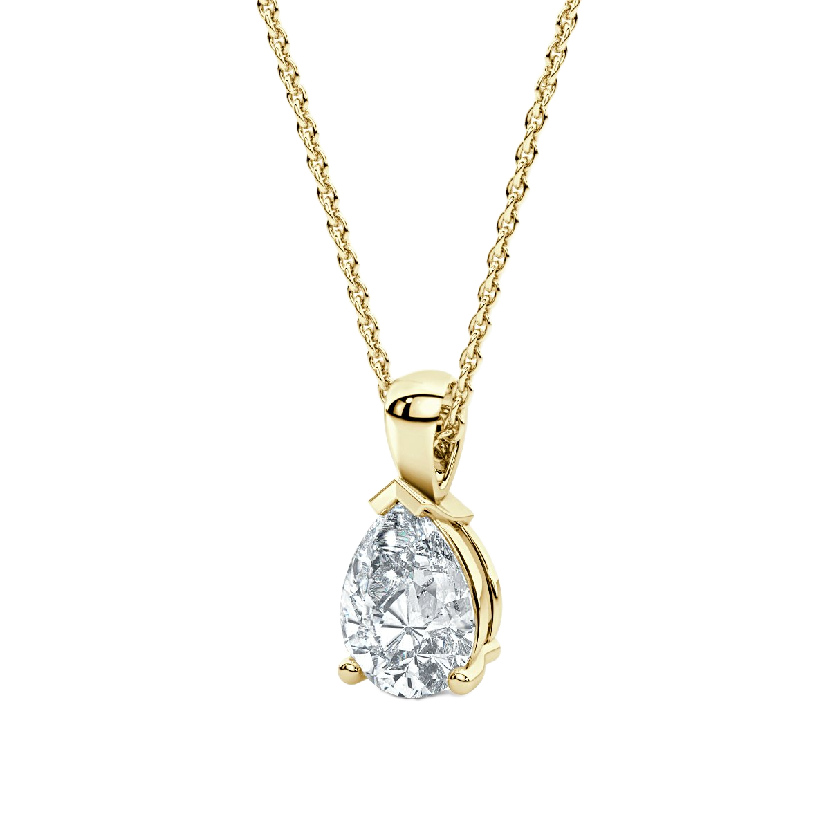 Solitaire Diamond Pendant