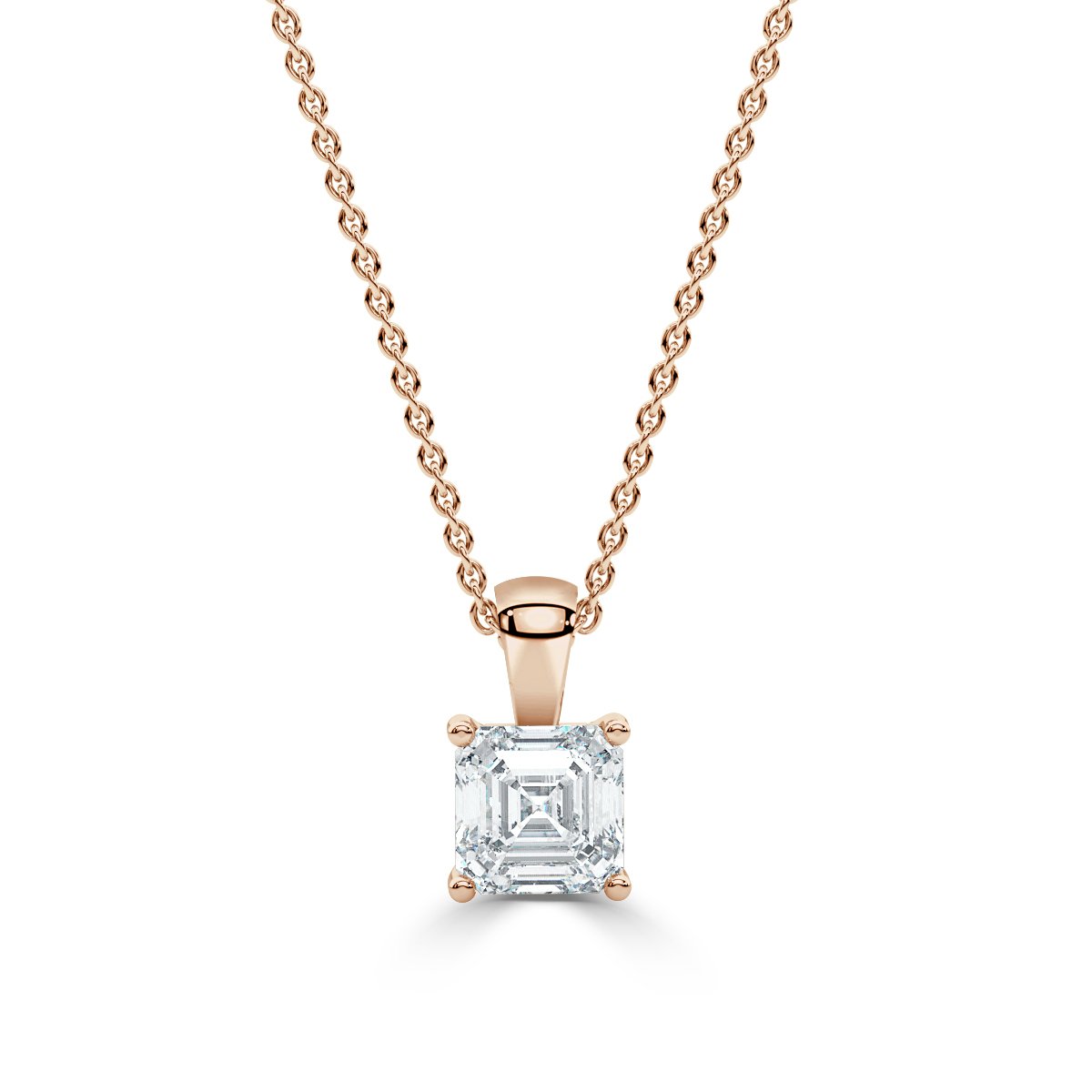 Solitaire Diamond Pendant