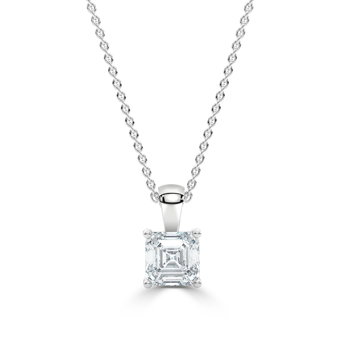 Solitaire Diamond Pendant