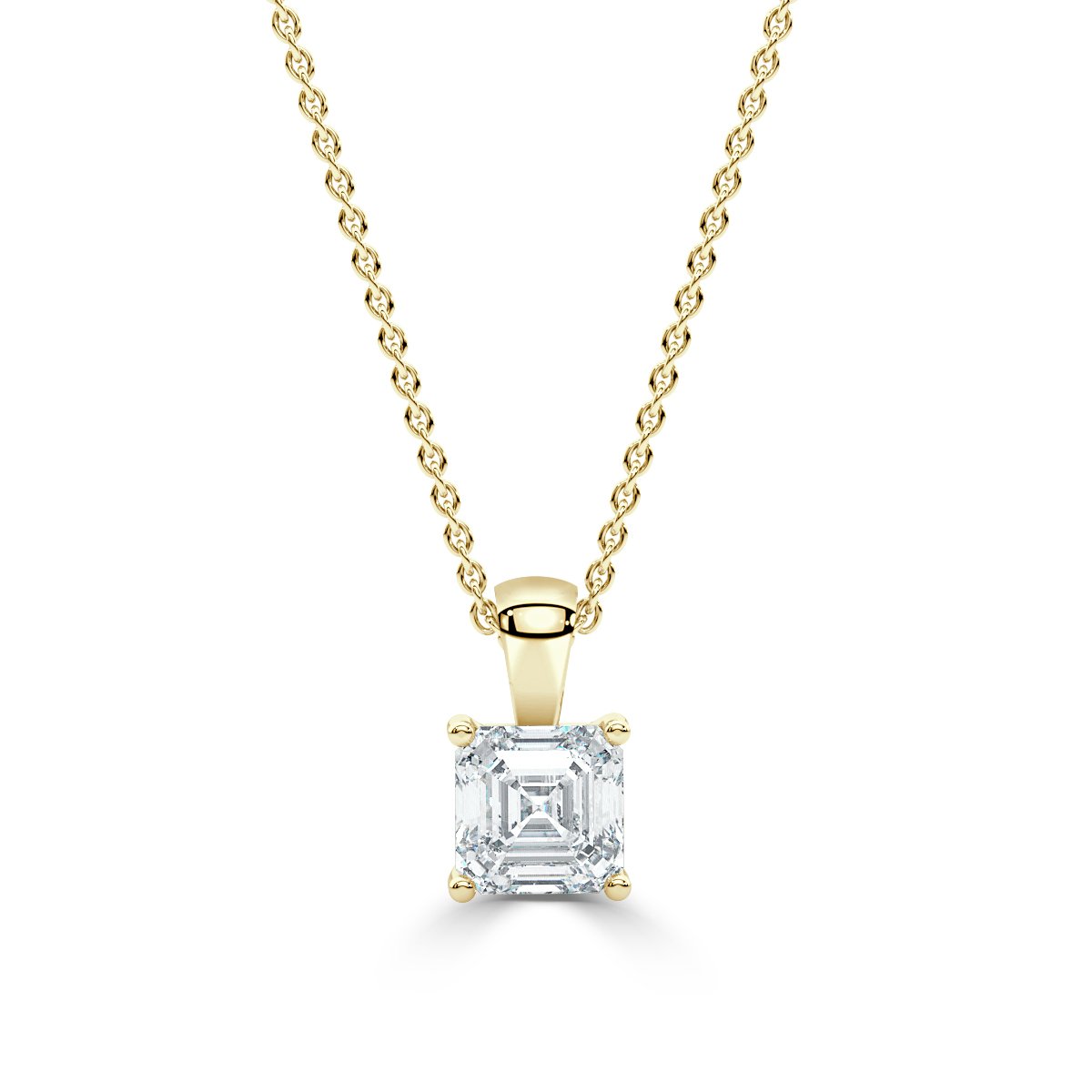 Solitaire Diamond Pendant