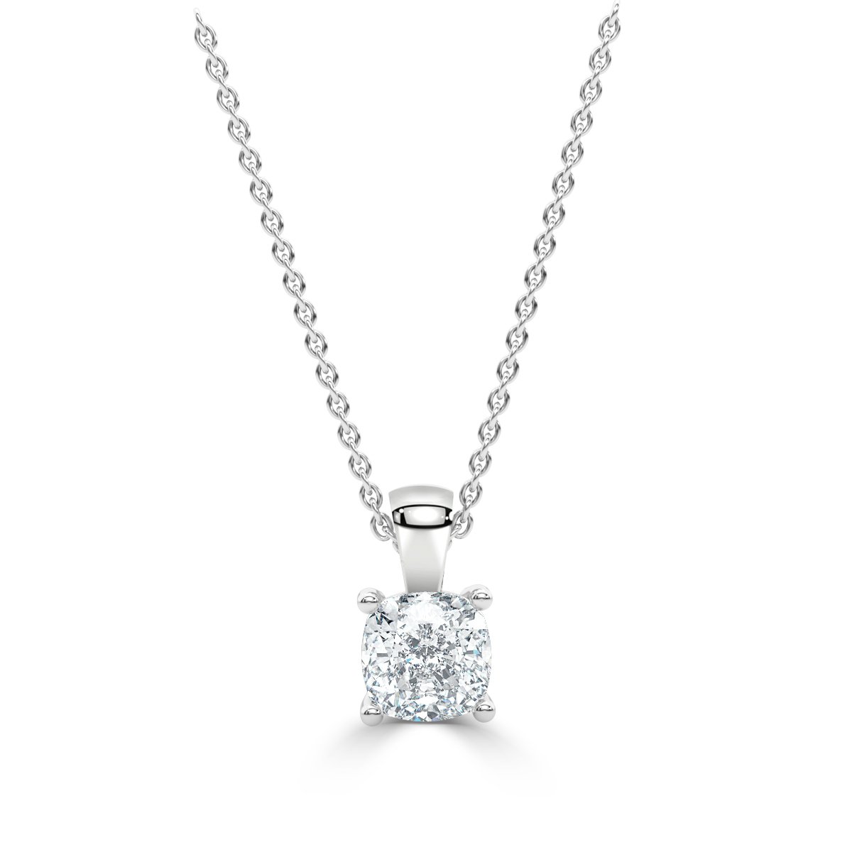 Solitaire Diamond Pendant