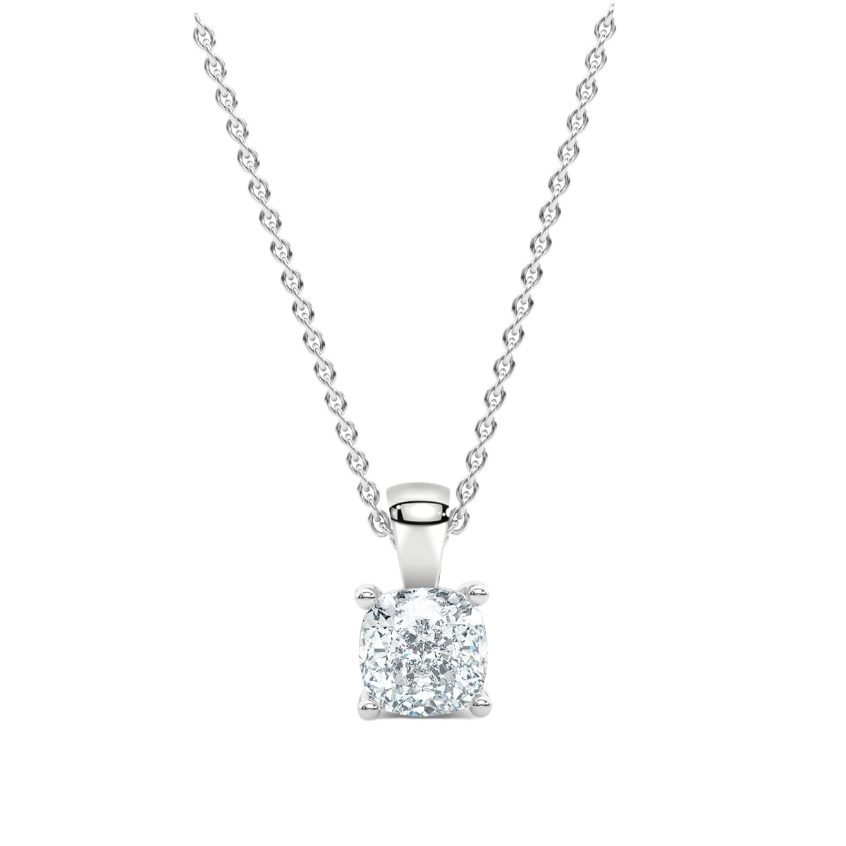 Solitaire Diamond Pendant
