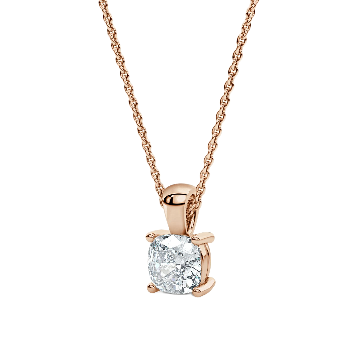 Solitaire Diamond Pendant