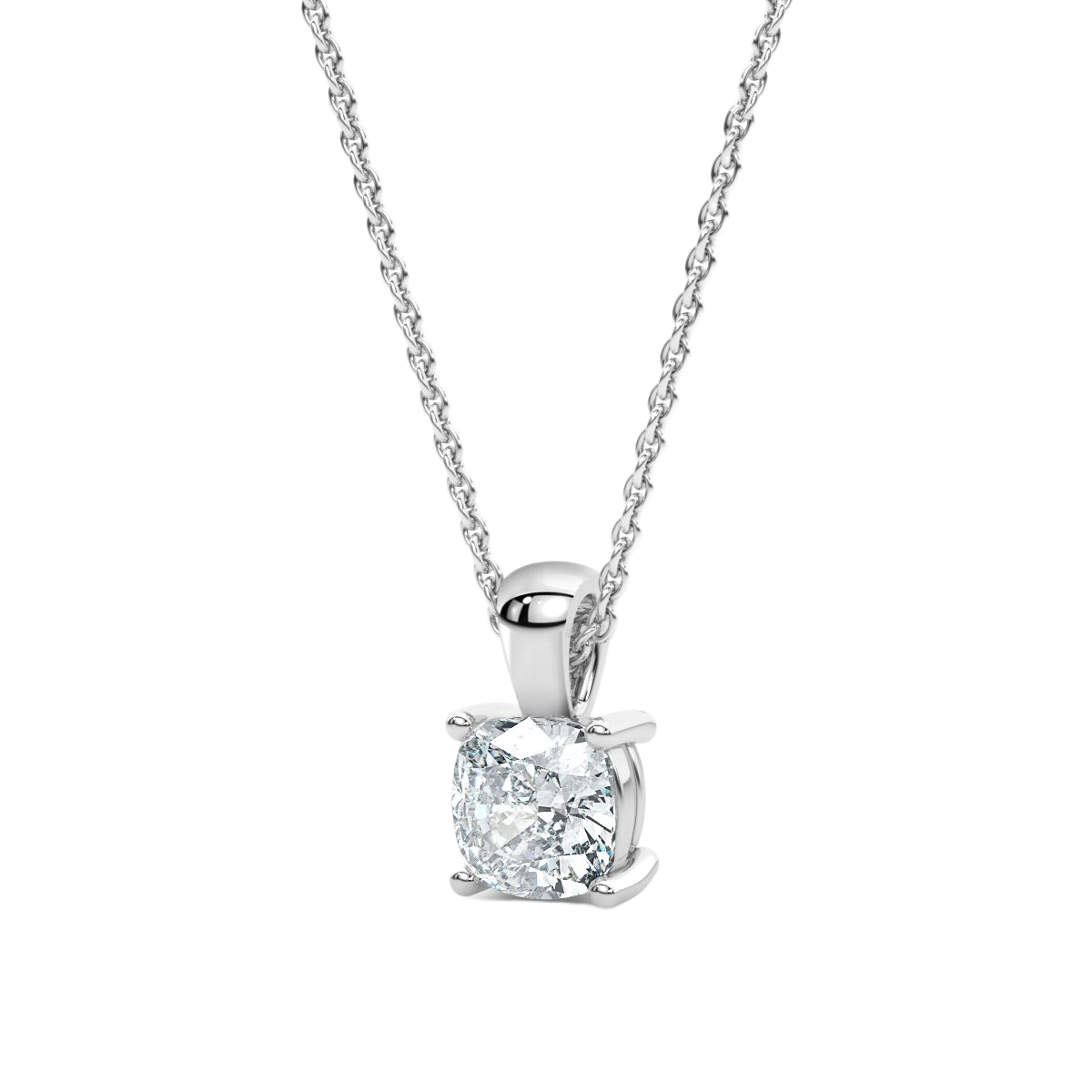 Solitaire Diamond Pendant