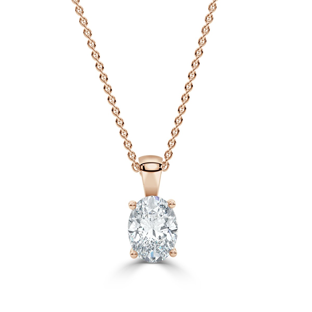 Solitaire Diamond Pendant