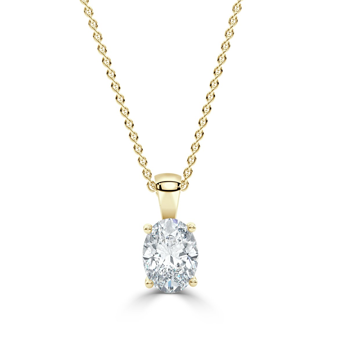 Solitaire Diamond Pendant