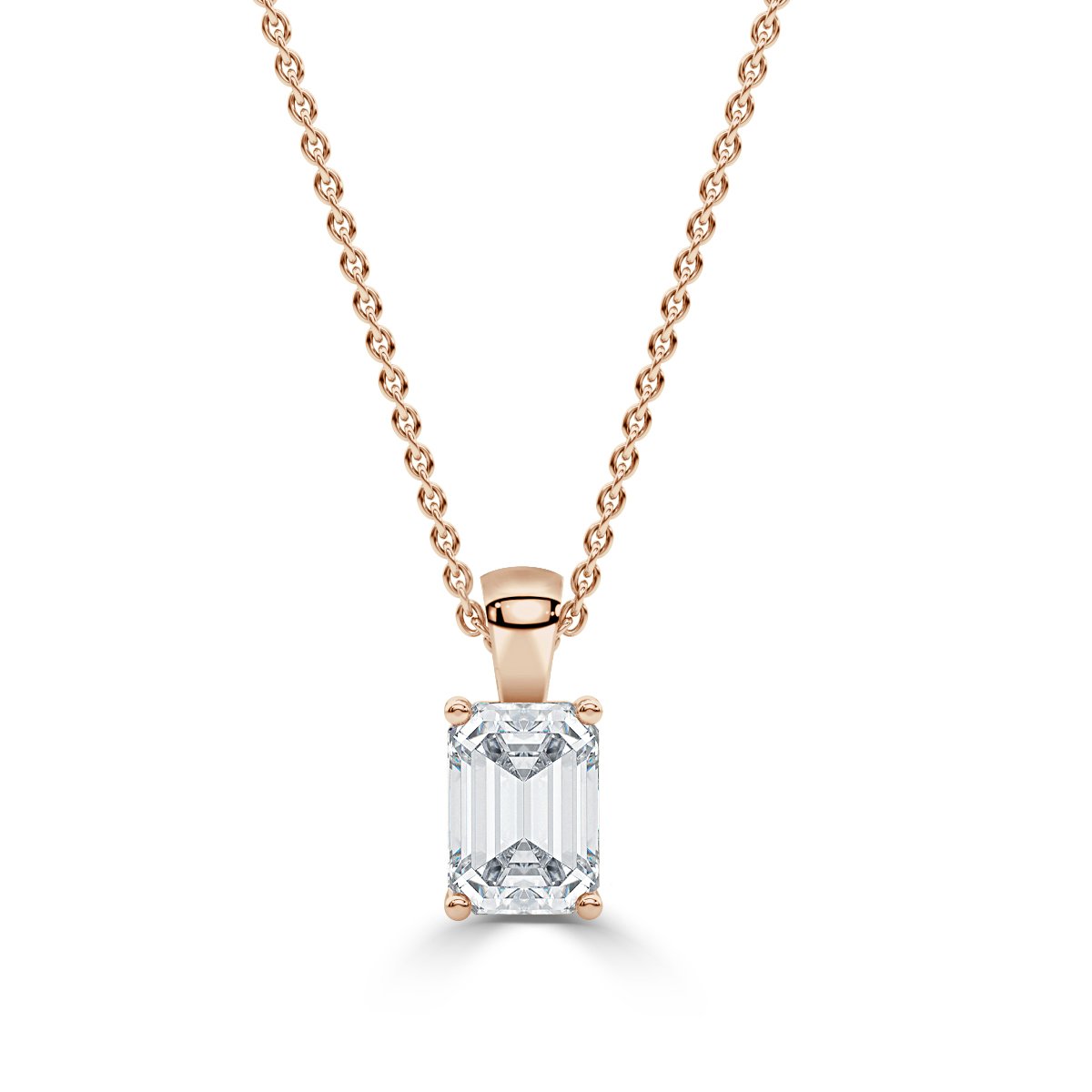 Solitaire Diamond Pendant