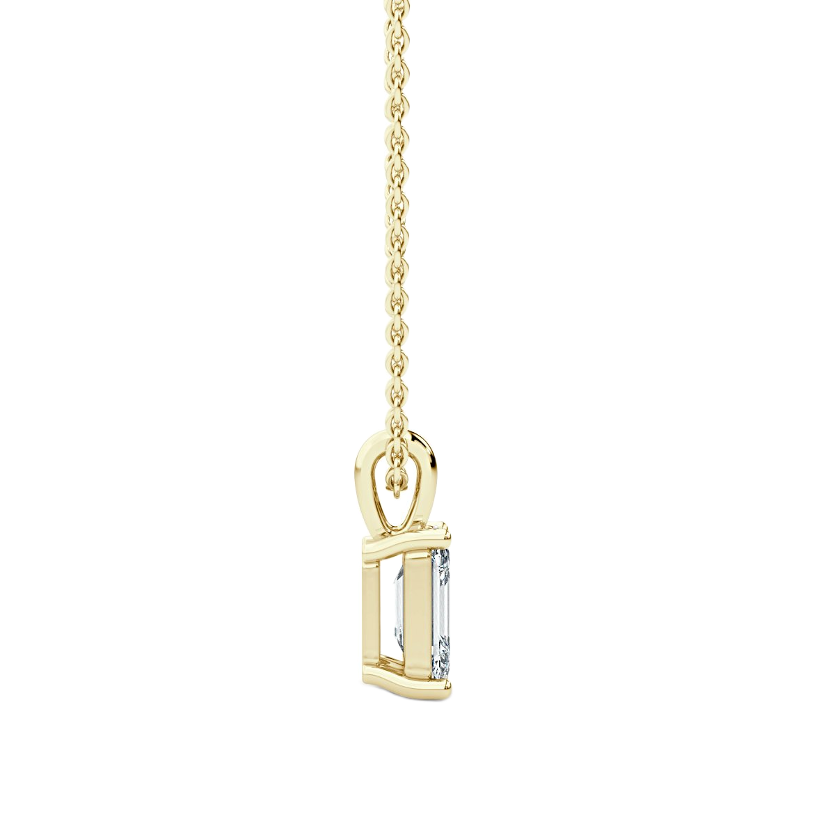 Solitaire Diamond Pendant