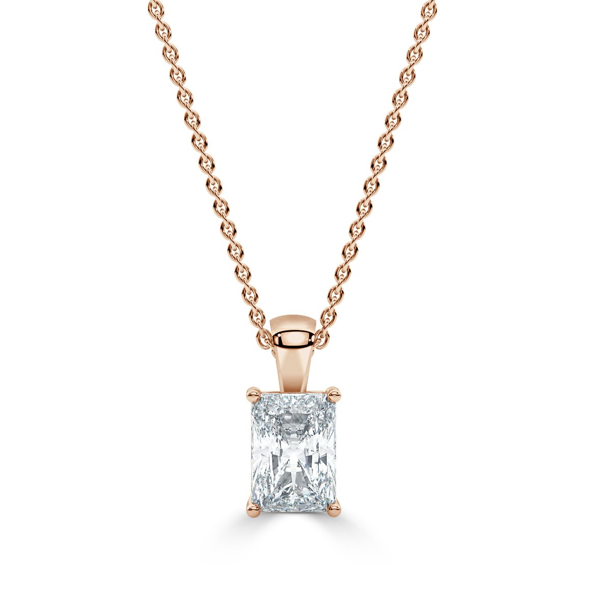 Solitaire Diamond Pendant