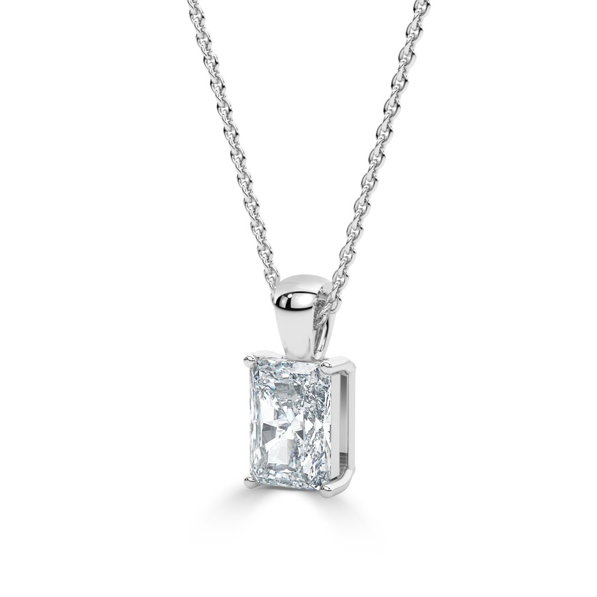 Solitaire Diamond Pendant