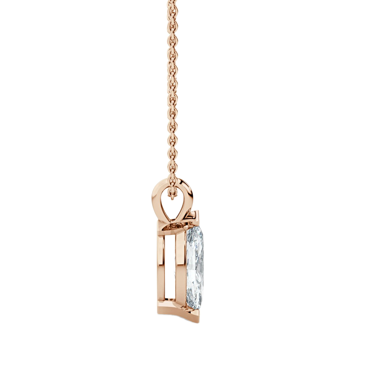 Solitaire Diamond Pendant