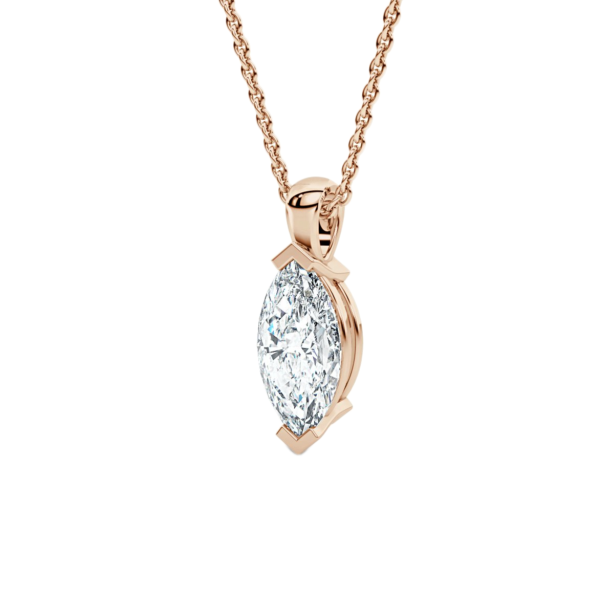 Solitaire Diamond Pendant