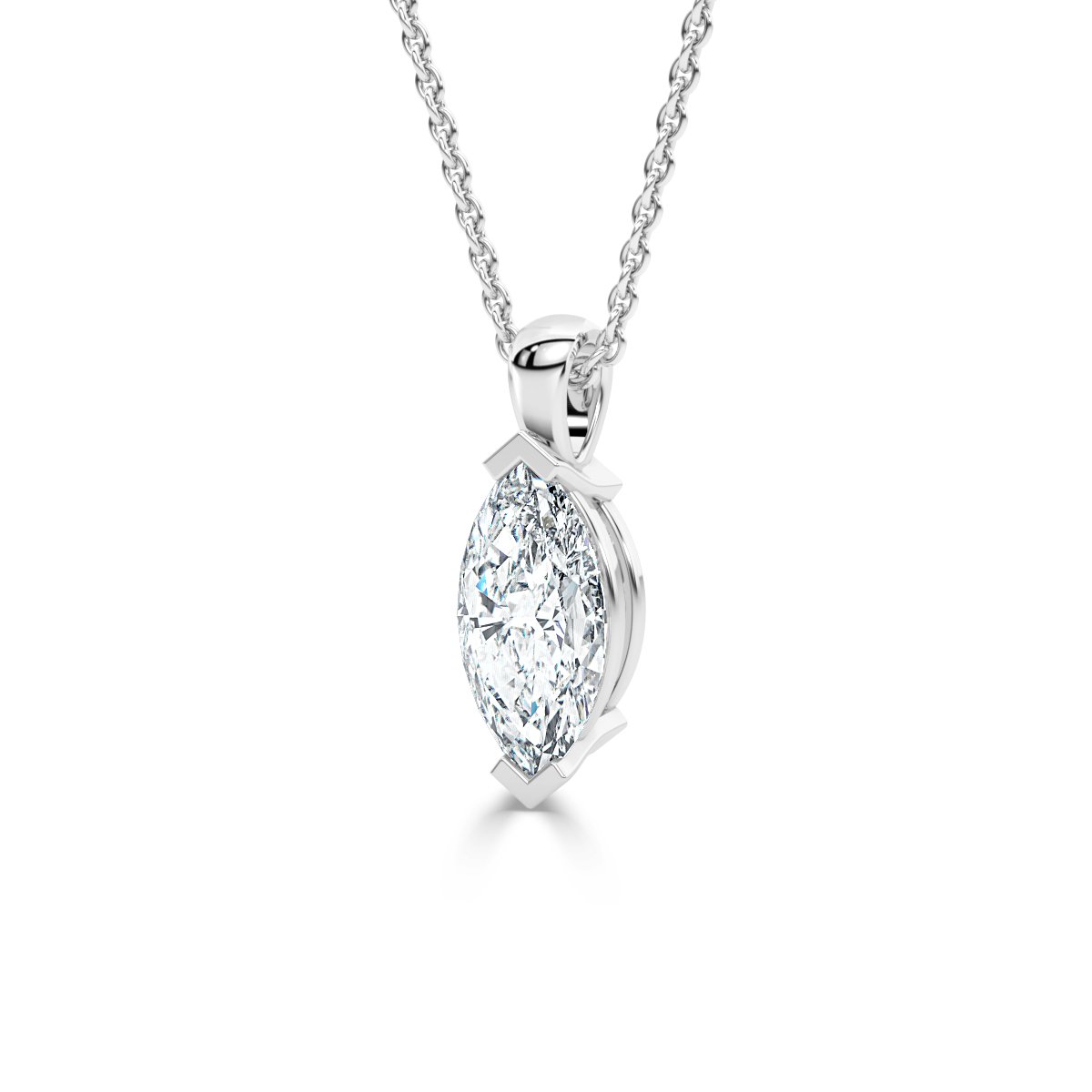 Solitaire Diamond Pendant