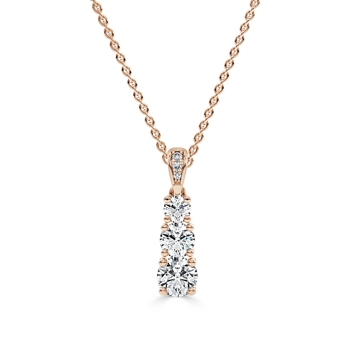 Drop Diamond Pendant