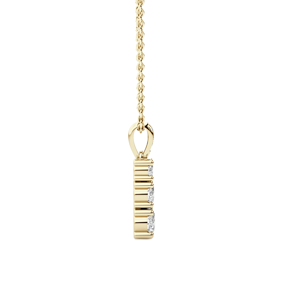Drop Diamond Pendant