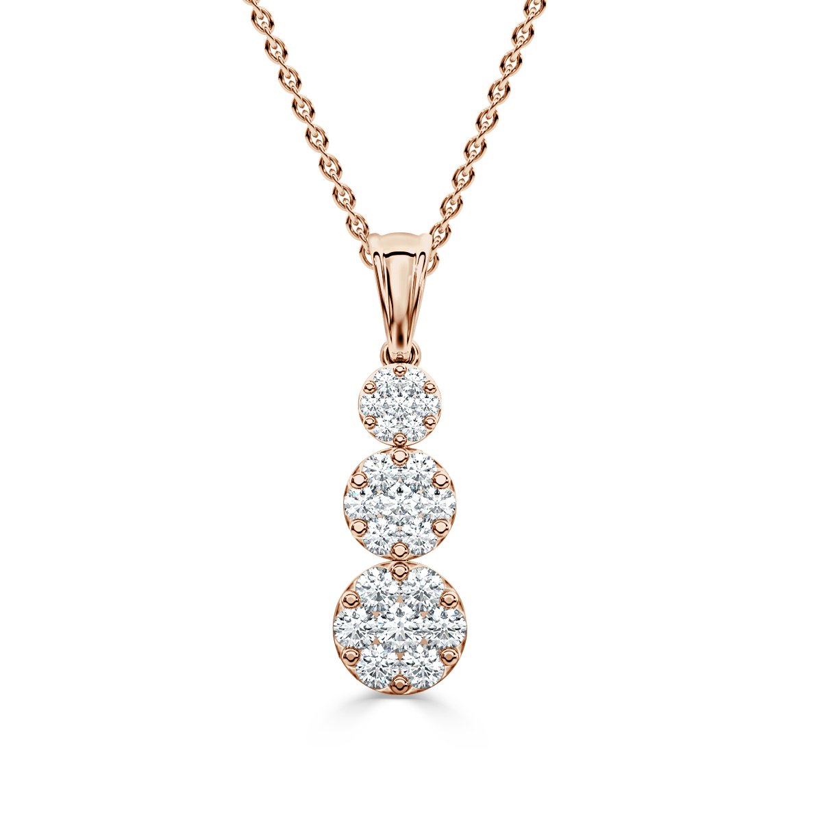 Drop Diamond Pendant