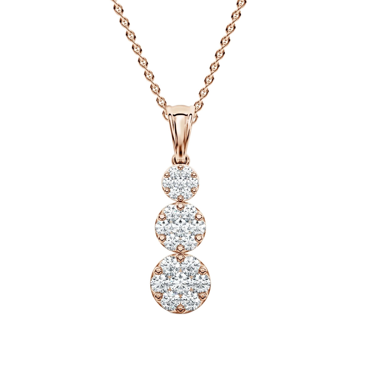 Drop Diamond Pendant
