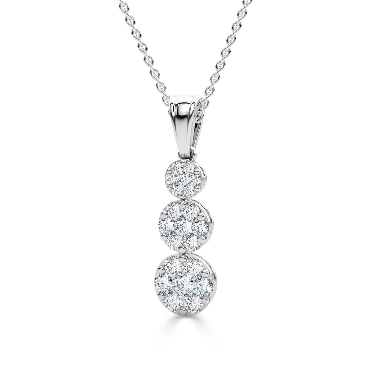 Drop Diamond Pendant