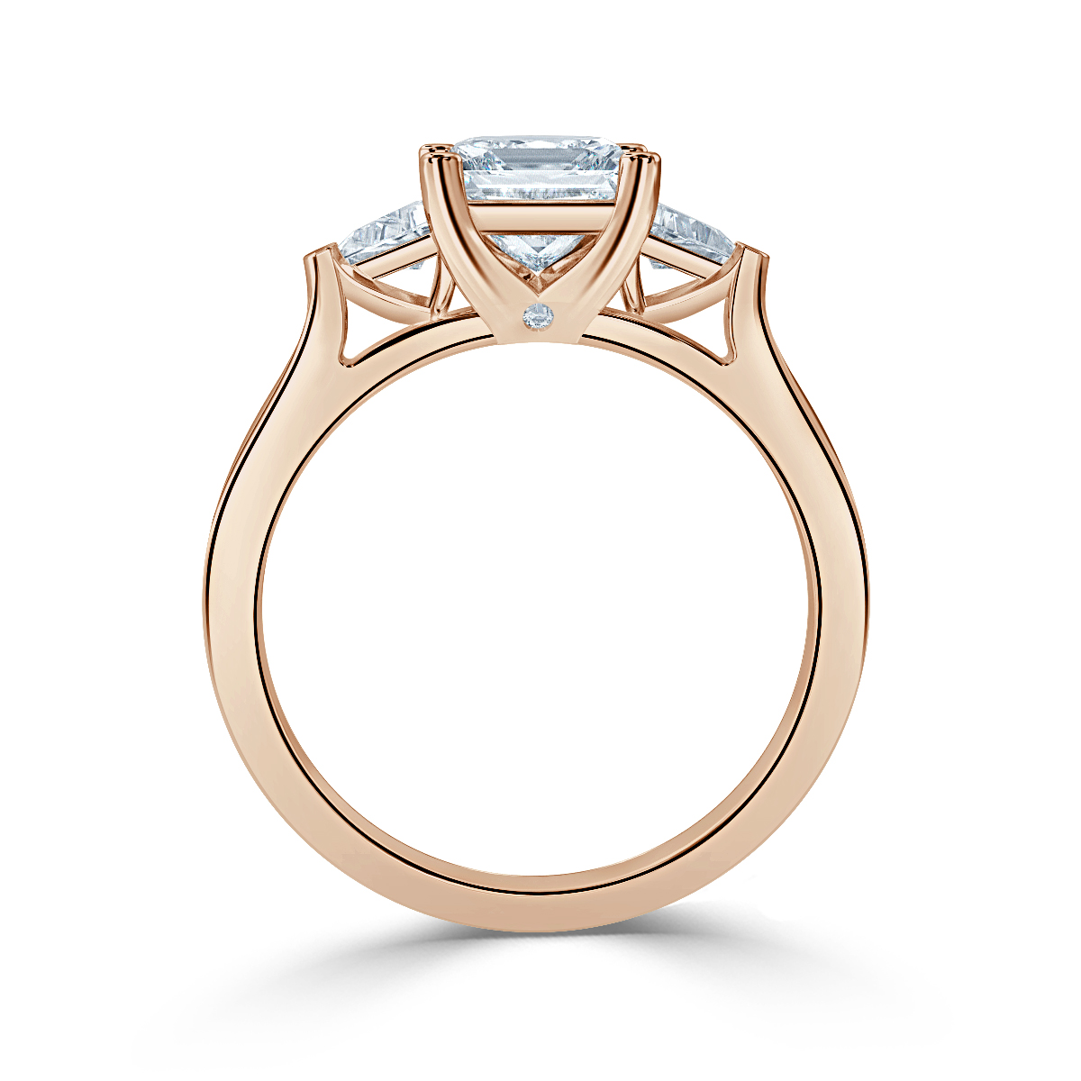 Princess With Triangle Trilogy Ring