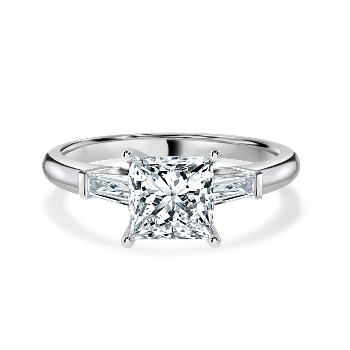 Asscher Cut Diamond Ring - David M Robinson