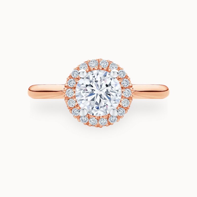 Halo Engagement Ring